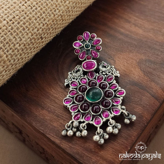 Twin Peacock Pendant (P2529)