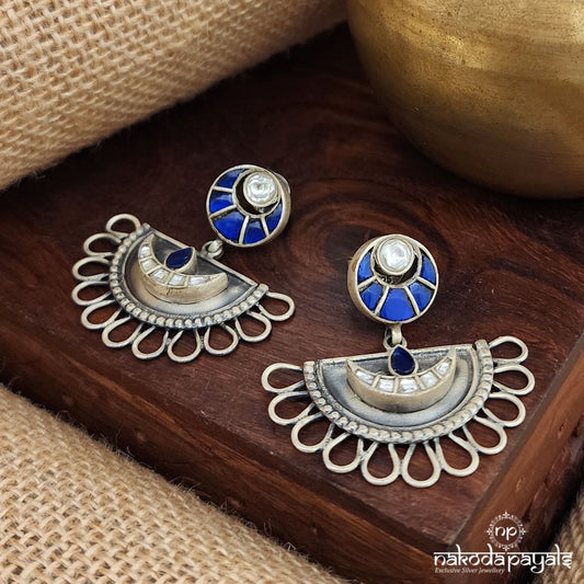 Blue Moon Kundan Earrings (C3588)