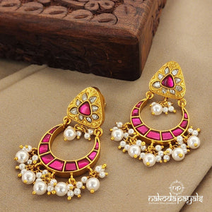 Classy Kundan Chandbali (Ge7681)