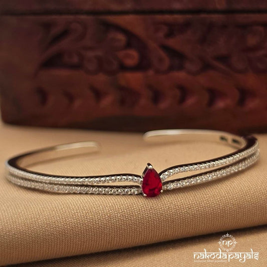 Exquisite Red Drop Kada (St4139)