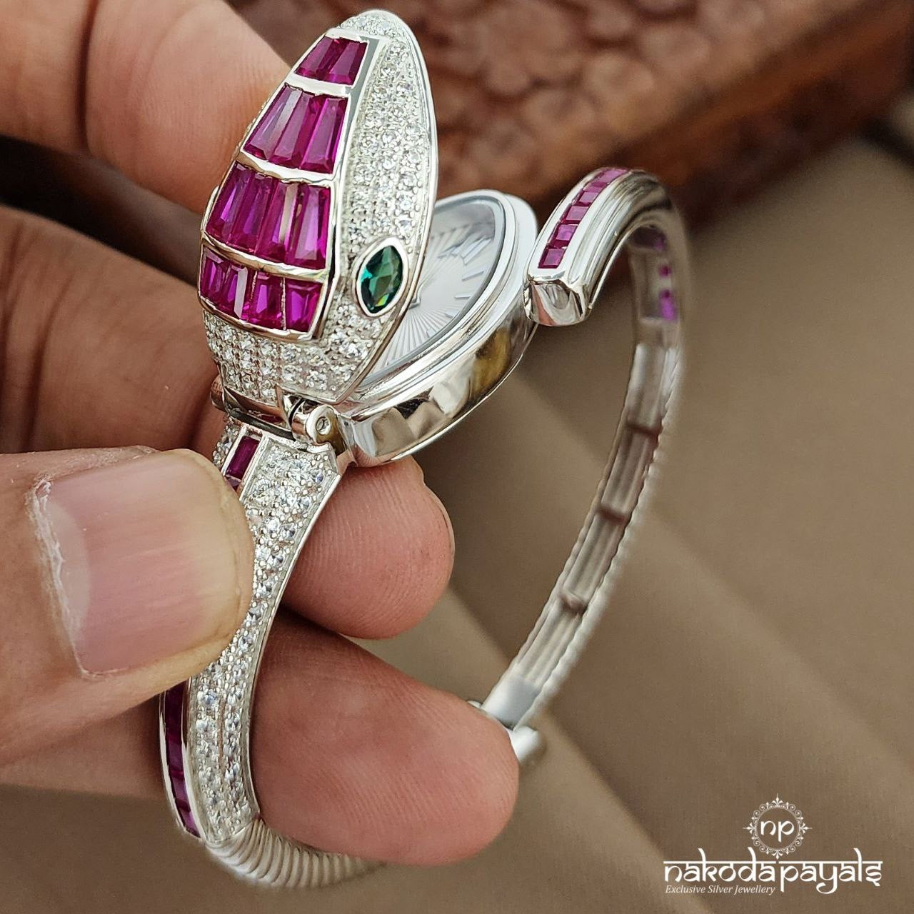 Serpentina Rose Bracelet Watch (W0251)