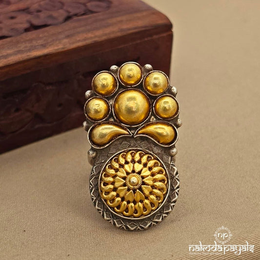 Circular Adjustable Finger Ring (F3001)