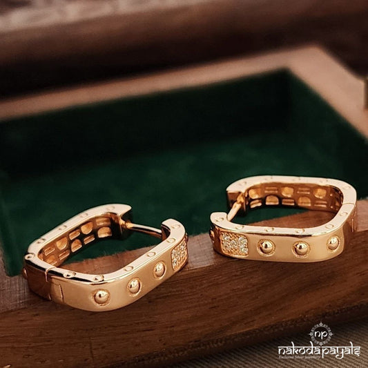 Glow Rose Gold Earrings (St3602)