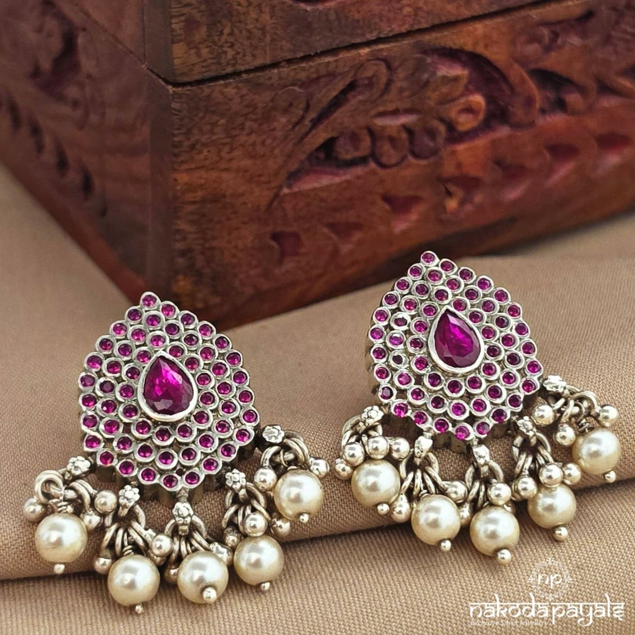 Stunning Pink Earrings (S4211)