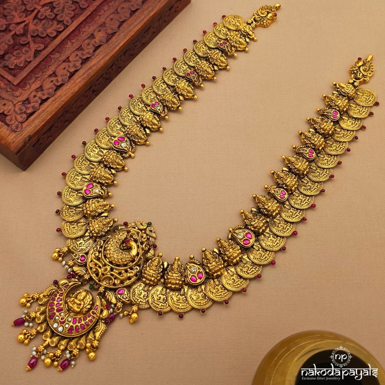 Half Moon Kasu Neckpiece (Gn10426)