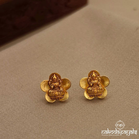 Floral Lakshmi Studs (Ge10772)