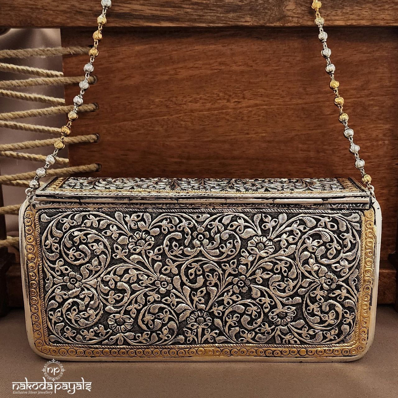 Sapphire Drops Moissanite Purse (Esa307)