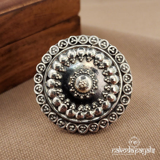 Oxidised Grace Finger Ring (F2792)