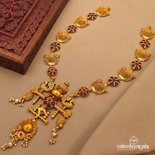 Elegant Floral Neckpiece (Gn10471)