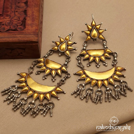 Noor Dual Tone Chandbali (C4060)