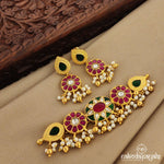 Gorgeous Kundan Choker With Earrings (Gn7179)