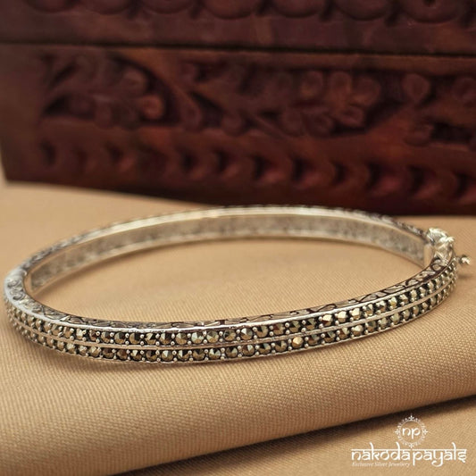 Gorgeous Marcasite Kada (St4136)