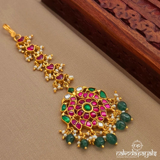 Pretty Heart Kundan Maang Tika (Gm1204)
