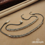 Linked Chibs Marcasite Anklets (A5231)