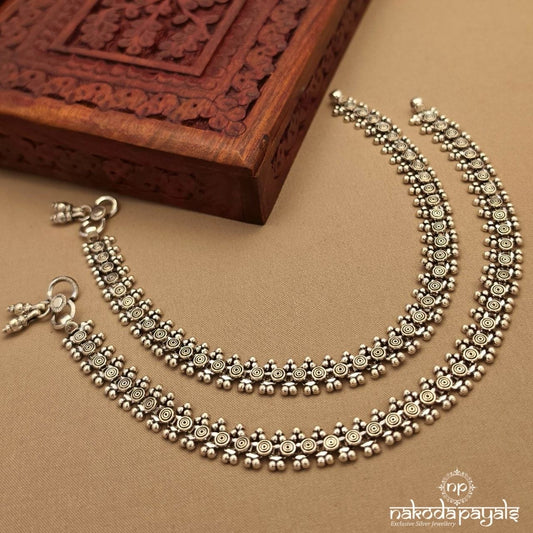 Pretty Dotted Anklets (A6963)