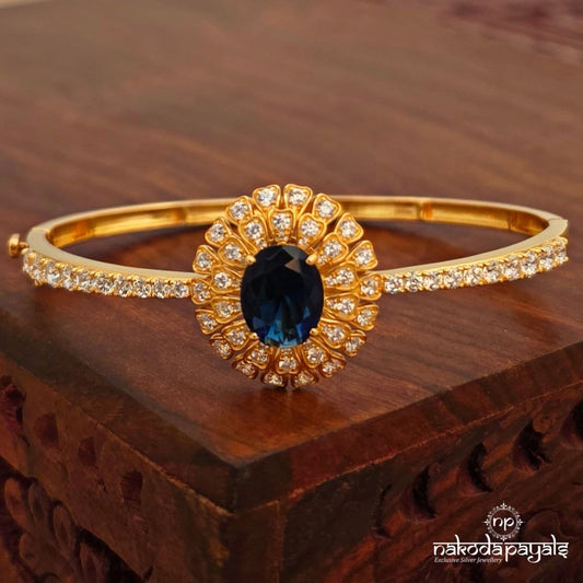 Sapphire Gold Openable Kada (St4119)