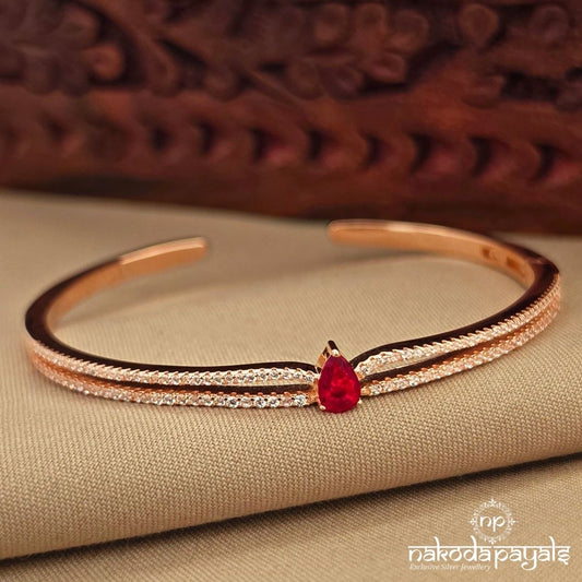 Red Drop Elegant Kada (St4138)