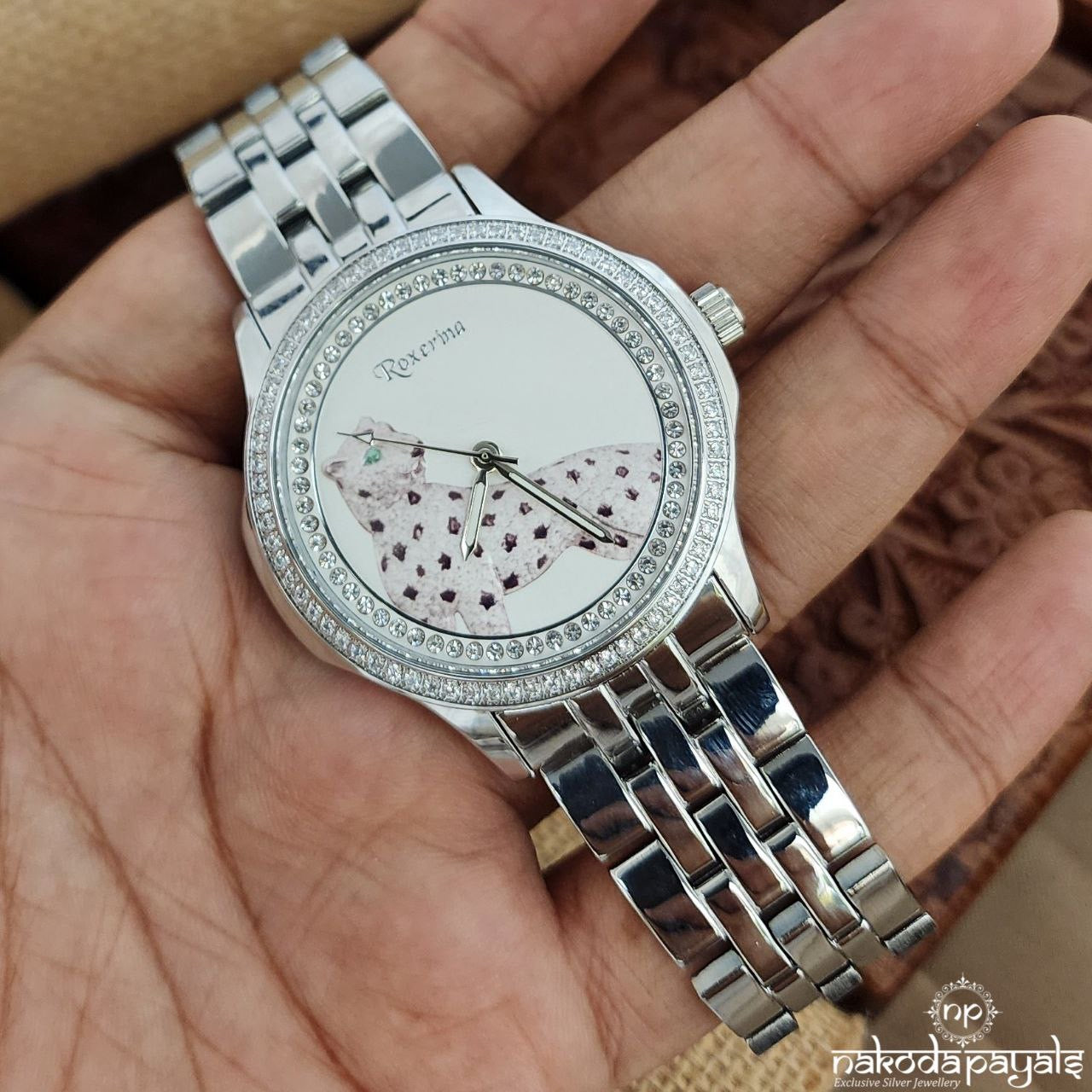 Wild LeopardElegance Men’s Watch (W0266)