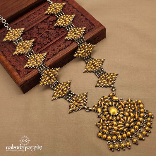 Elegant Raani Haar Dual Tone Neckpiece (N11843)