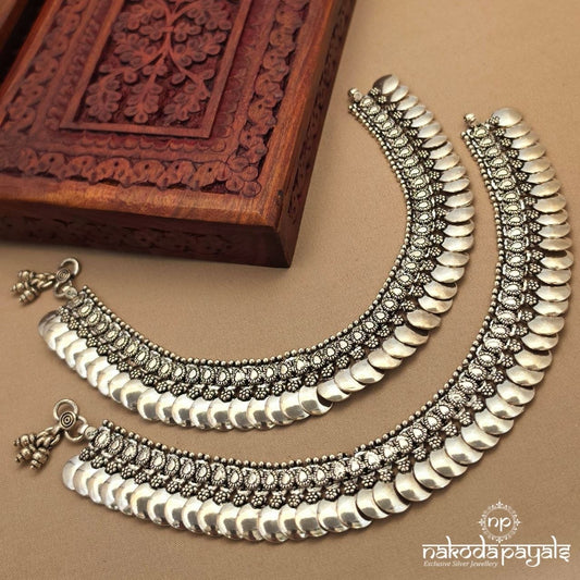Heritage Leafy Anklets (A6964)