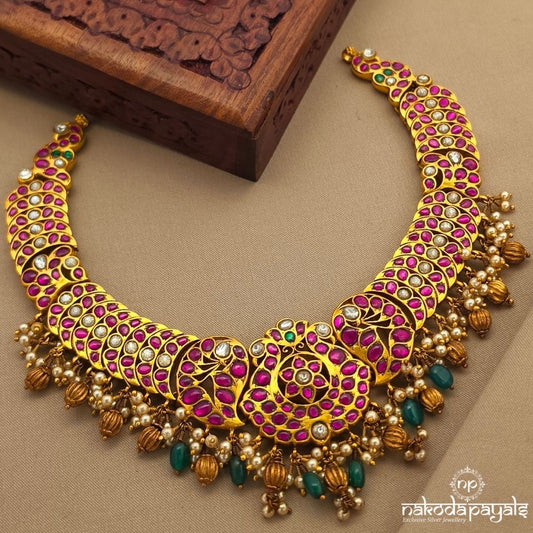 Elegant Kundan Neckpiece (Gn10406)