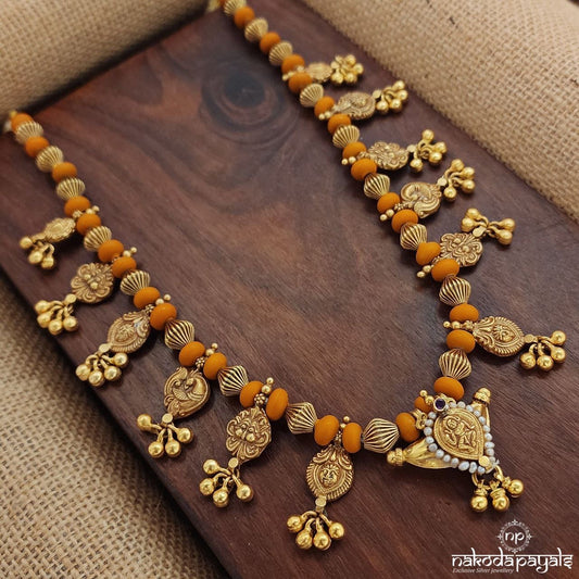 Coral Ball Drops Neckpiece (Gn9199)