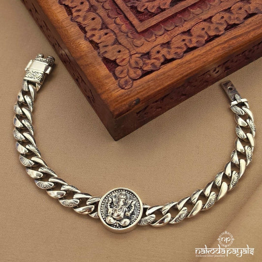 Ganesha Men's Bracelet (Mc1190)