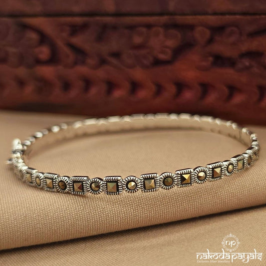 Geometric Marcasite Opensble Kada (St4130)