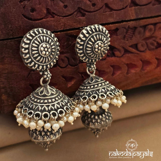 Alluring Pearl Drop Jhumka (J1816)