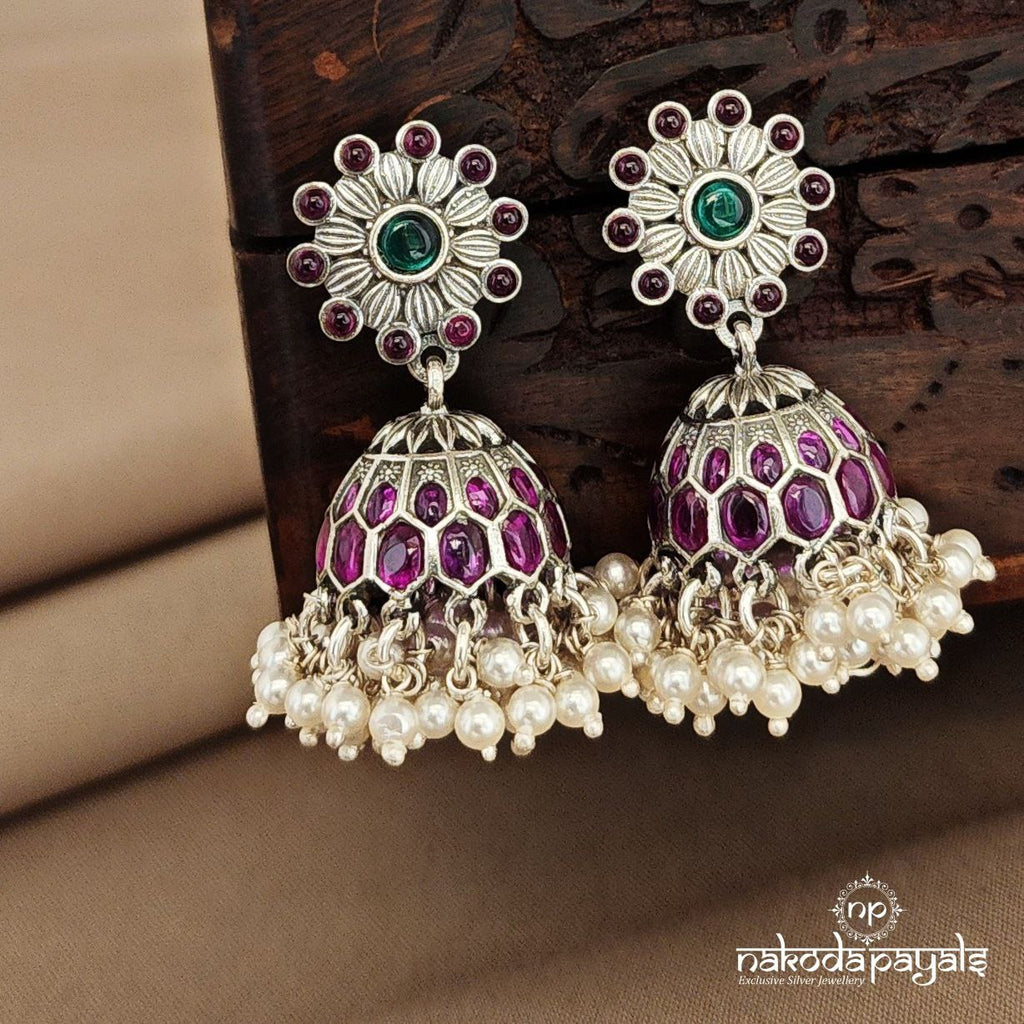 Elegant Pearly Jhumka (J7774)