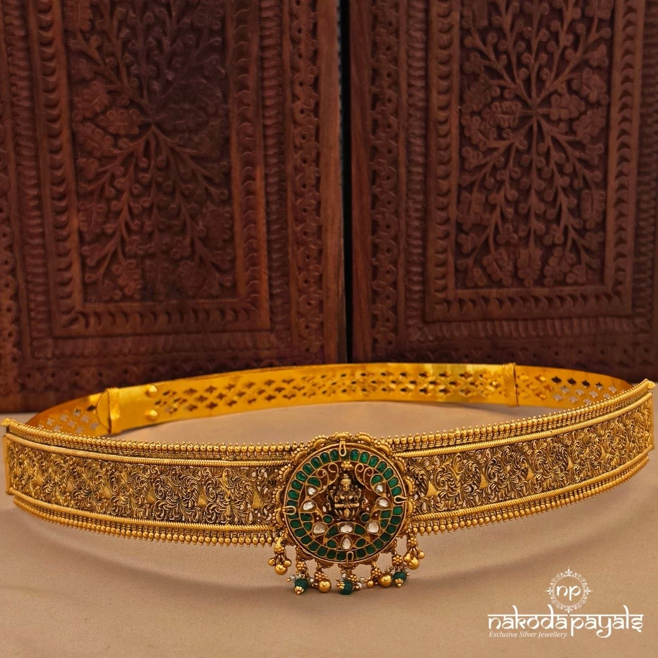Graceful Green Waistbelt (D0265)
