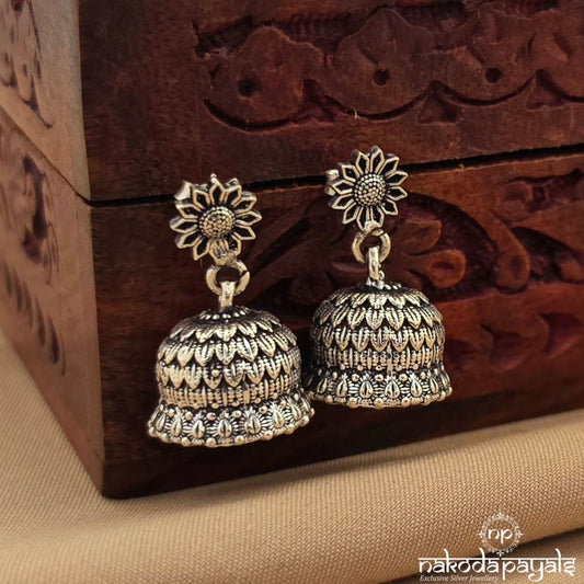 Stunning Oxidised Jhumka (J1809)