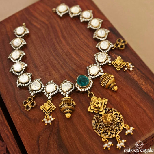 Vintage Moissanite Neckpiece (Gn10493)
