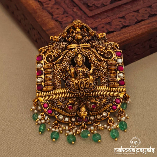 Lotus Lakshmi Traditional Pendant (Gp2354)