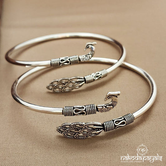 Peacock Openable Ankle Kada Pair (A2293)