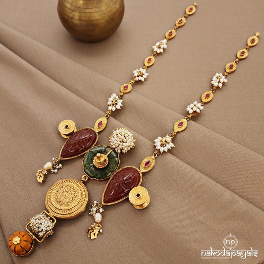 Grand Coral Drop Neckpiece (Gn9146)