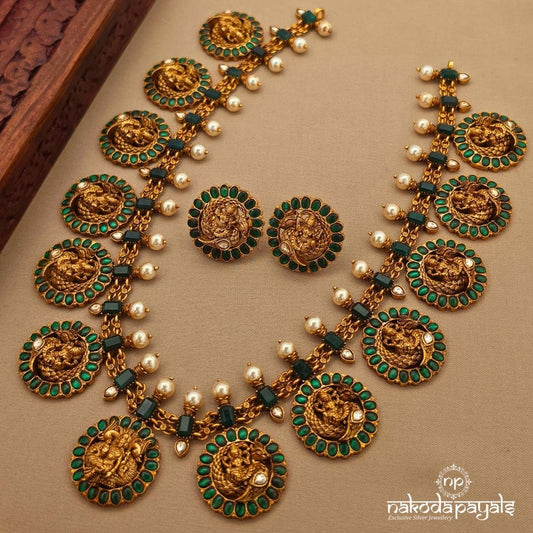 Divine Green Kundan Neckpiece (Gn10437)