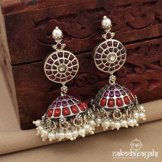 Elegant Pearl Dot Jhumka (J1815)