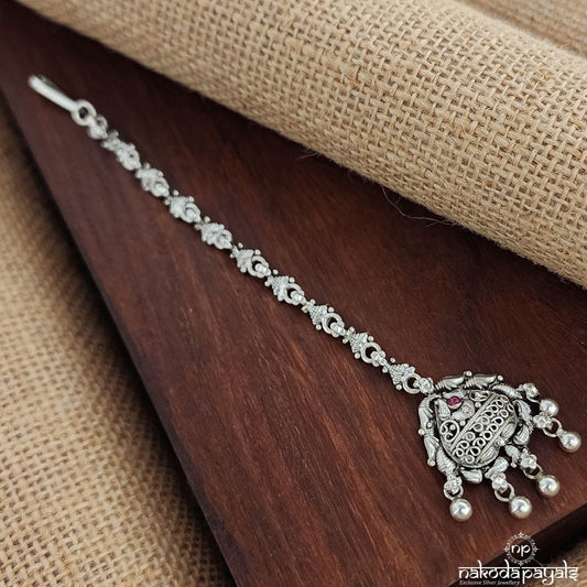 Elegant Ball Drops Maang Tika (M0414)