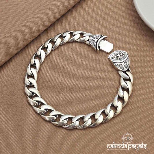 Bold Linked Men’s Bracelet (Mc1133)