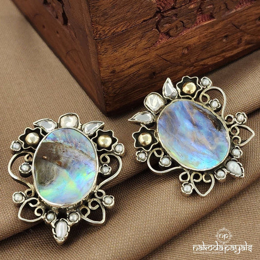 Shinney Pearled Studs (S3869)