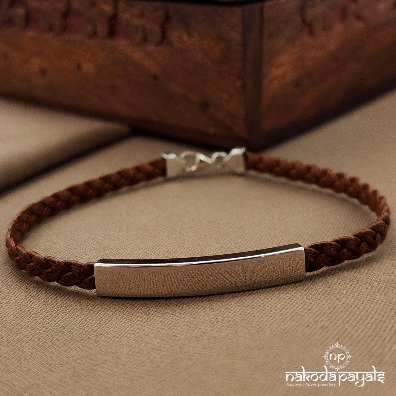 Brown Braided Bracelet (Mc1102)