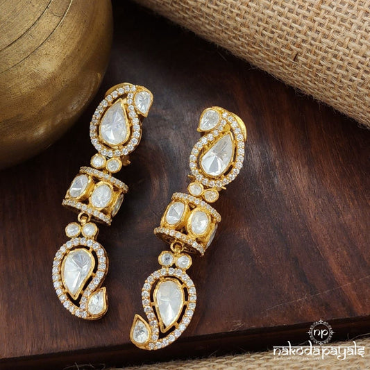 Lumina Moissanite Earrings (Ge9648)