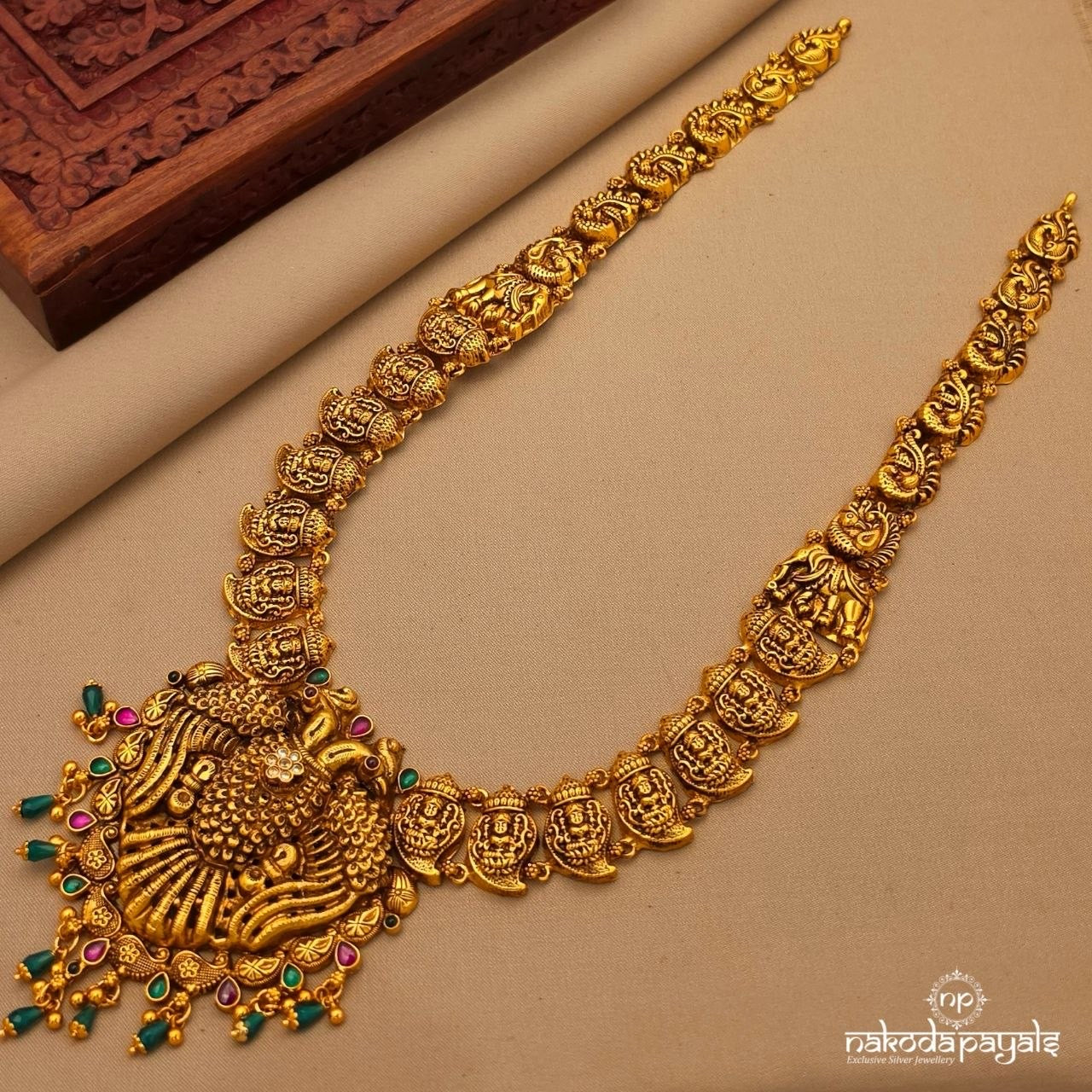 Green Drops Neckpiece (Gn10209)