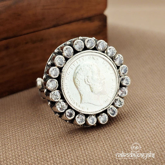 Coined Finger Ring (F2804)