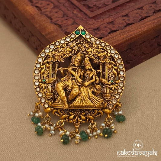 Traditional Radhakrishnan Pendant (Gp2353)