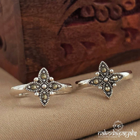 Gorgeous Marcasite Toerings (T4930)