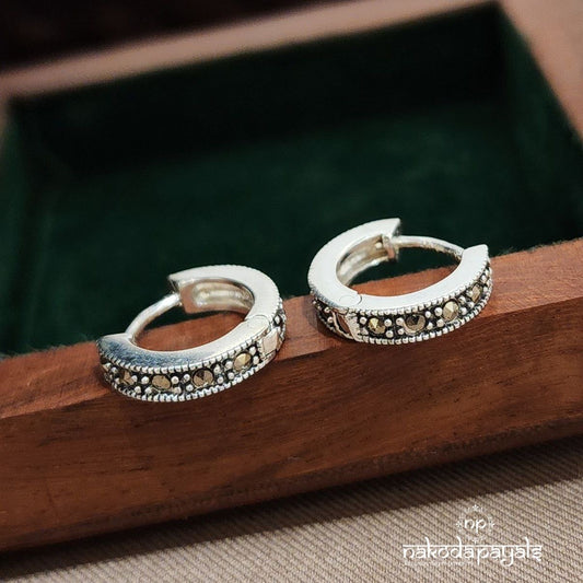 Pretty Marcasite Earrings (St3620)