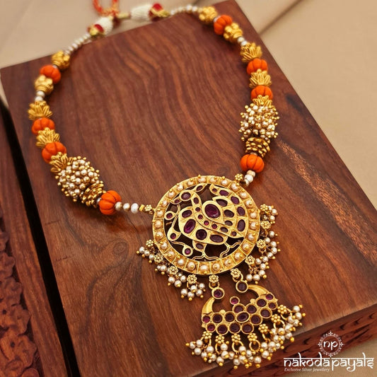 Coral Ball Neckpiece (Gn10482)