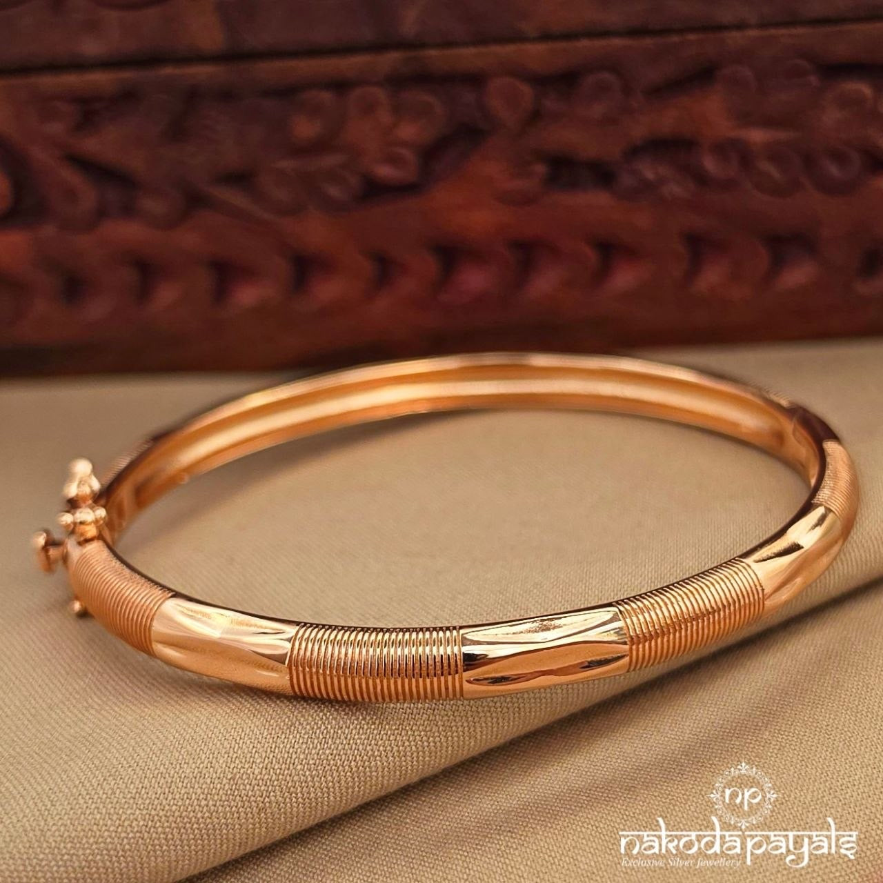 Exemplary Rose Gold Kada (St4135)